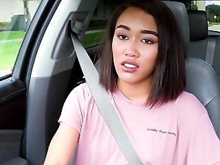 Asian teen fucks strangers big dick