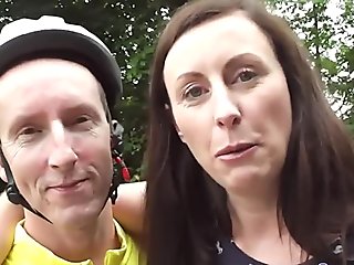 Assucked mature brit cumsprayed on ass