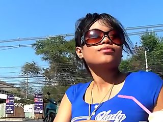 Thai gal picked up for sex