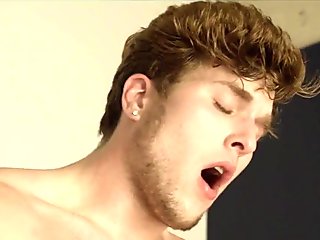 Blonde hunk bareback fuck